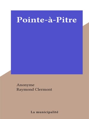 cover image of Pointe-à-Pitre